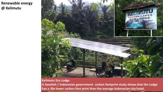 Renewable energy
@ Kelimutu
 