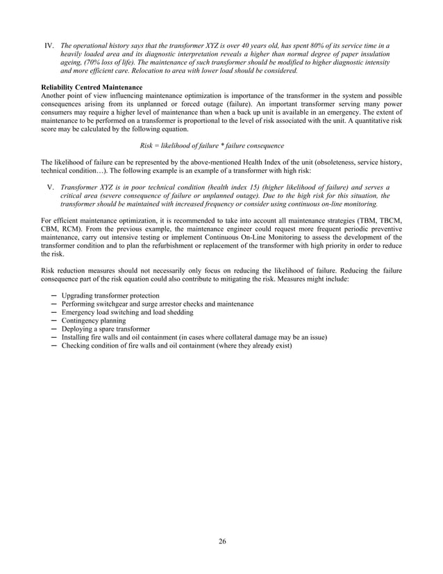 CIGRE TECHNICAL BROCHURE 445 GUIDE FOR TRANSFORMER MAINTENANCE 2011 visual data 8