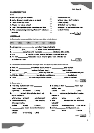 Full blast-3-tests | PDF