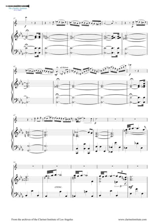 37

f

    


  
  
 
         

 

 
   
p



  
 
 




 

  
  
 
 
 




































42
 
 
      
mf
  
 

 


ad libitum



 




  
 

       


 
   
   



f
    
 
 




 


  
 
 



 































47
   



 
   
    
 
  
 
 
 
  
p


  






 



 





 




    


 

 







 
 
 




 




53
     



  

cresc.
   


   



  

 

3
3 mf
   





 

 

 



 

 


From the archives of the Clarinet Institute of Los Angeles www.clarinetinstitute.com
 