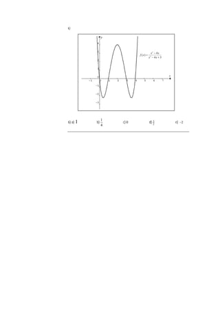 k)
6) a) 1 b)
4
1
c) 0 d) 2
3 e) 2
−
3
4
4
)
( 2
2
+
−
−
=
x
x
x
x
x
f
 