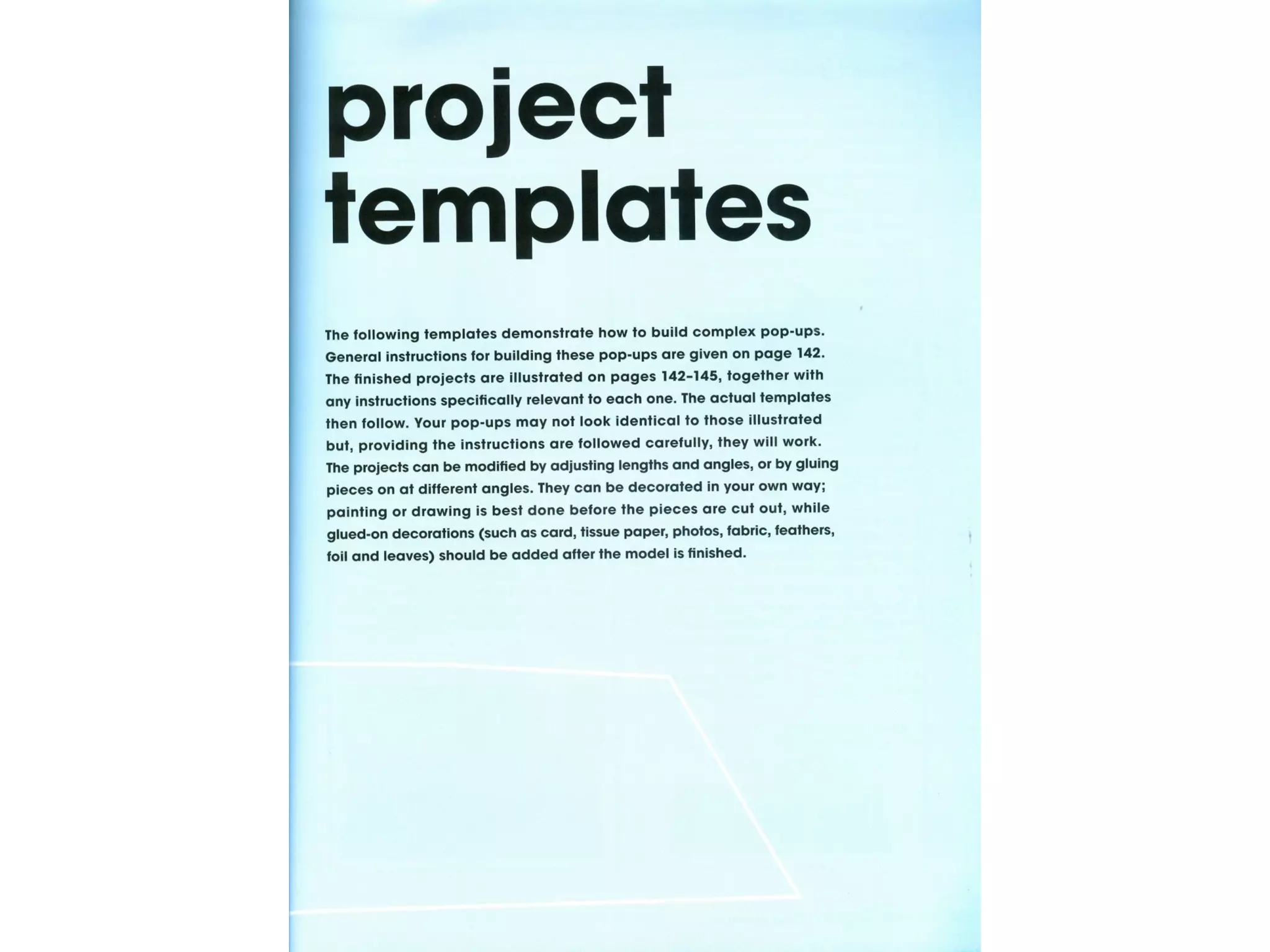 Pop Up Design and Paper Mechanics