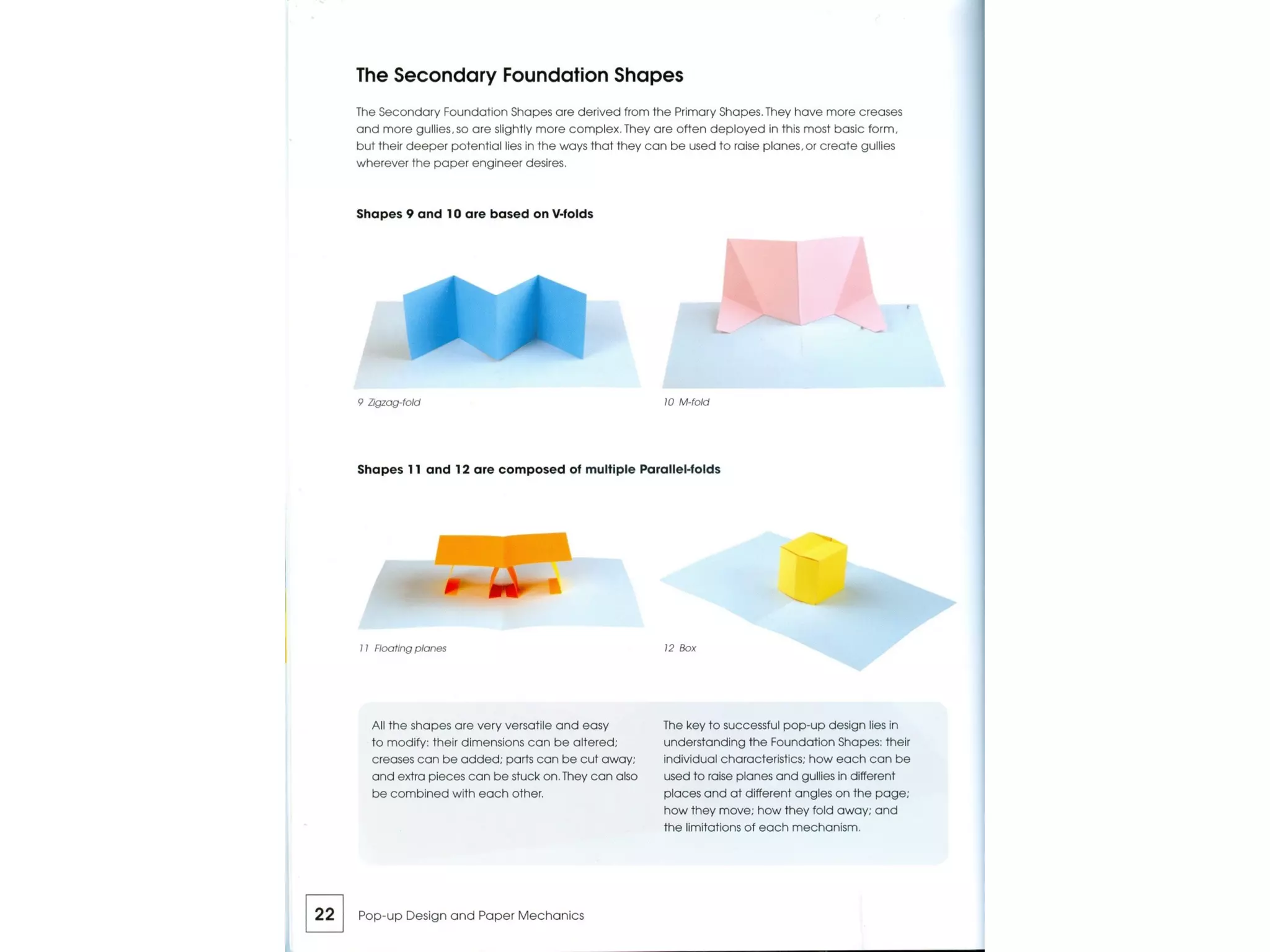 Pop Up Design and Paper Mechanics