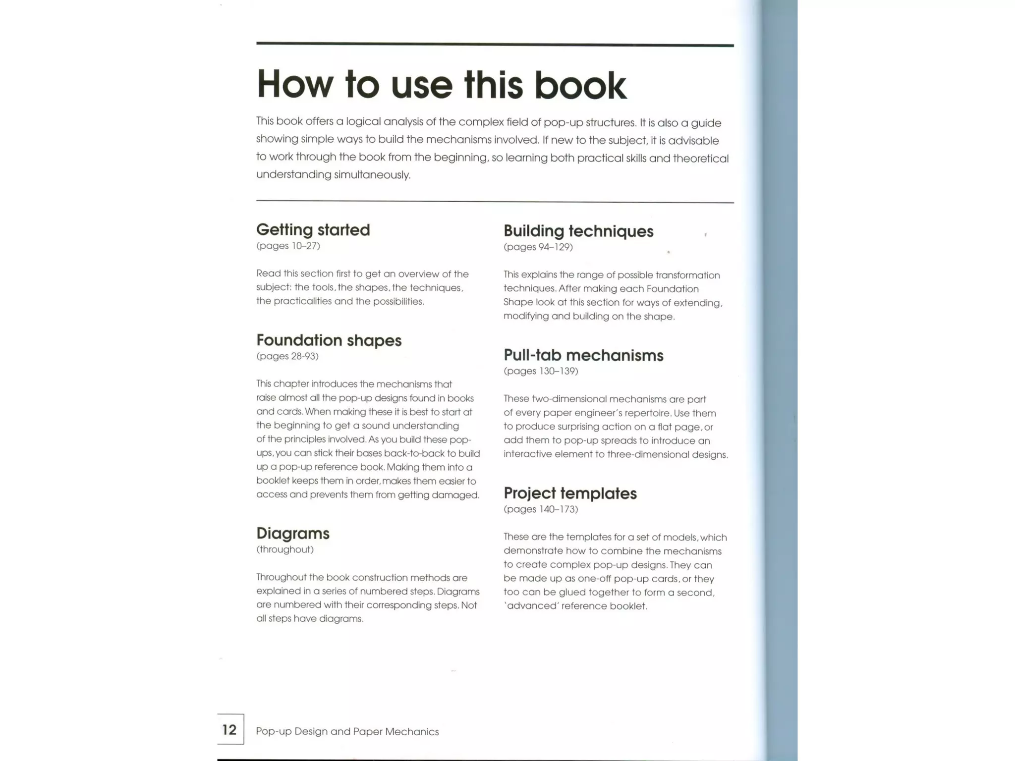 Pop Up Design and Paper Mechanics