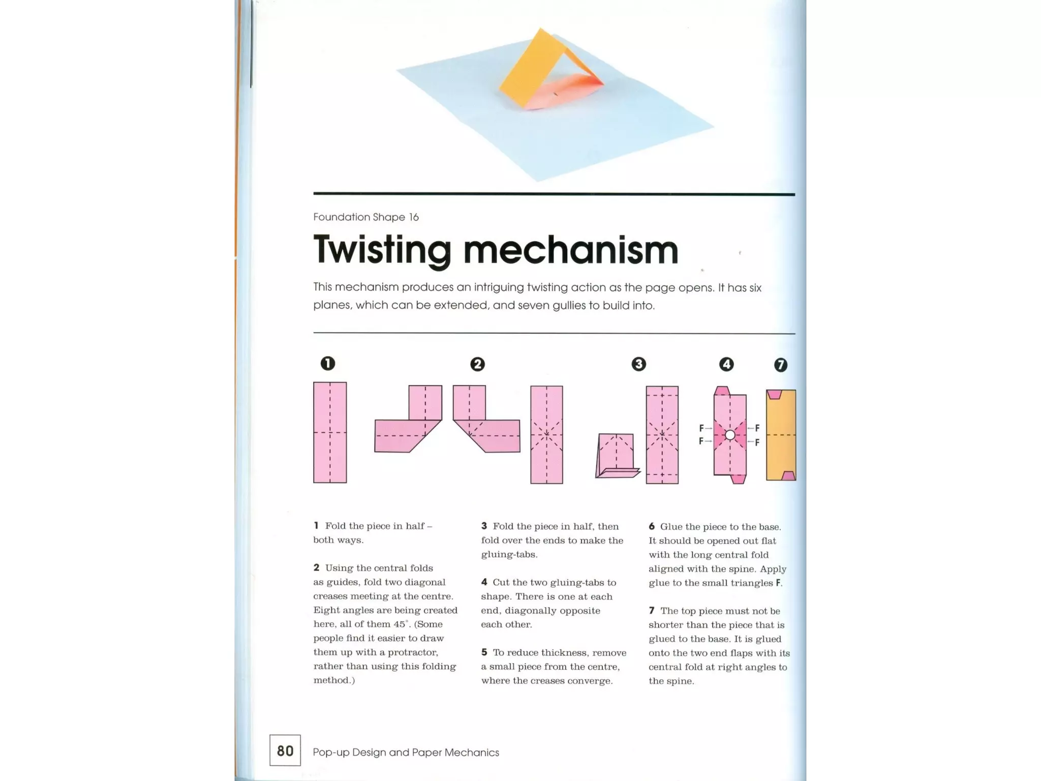 Pop Up Design and Paper Mechanics