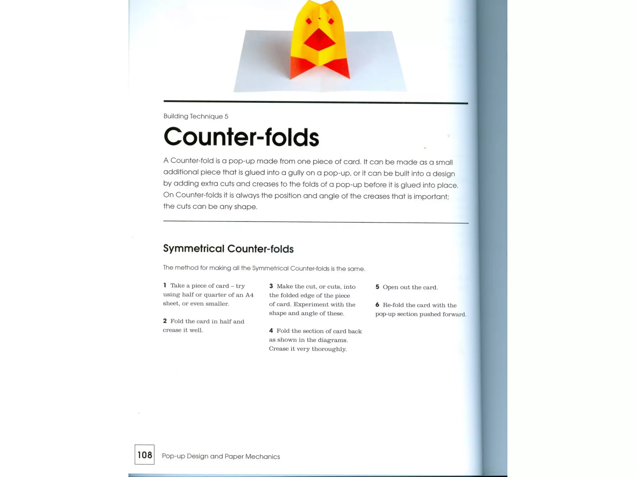 Pop Up Design and Paper Mechanics