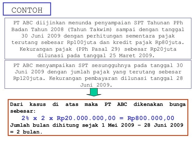 Ketentuan Umum Perpajakan ( D1 Pajak STAN )