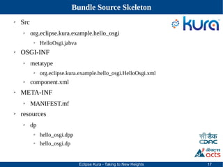 Gateway Design with Eclipse Kura - Taking Kura to heights | PDF