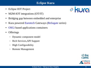 Gateway Design with Eclipse Kura - Taking Kura to heights | PDF