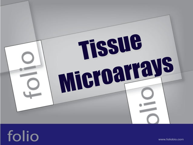 Tissue Microarray presentation | KEY