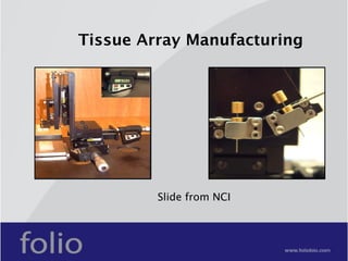 Tissue Microarray presentation | KEY