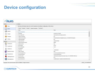 Device configuration 
30  