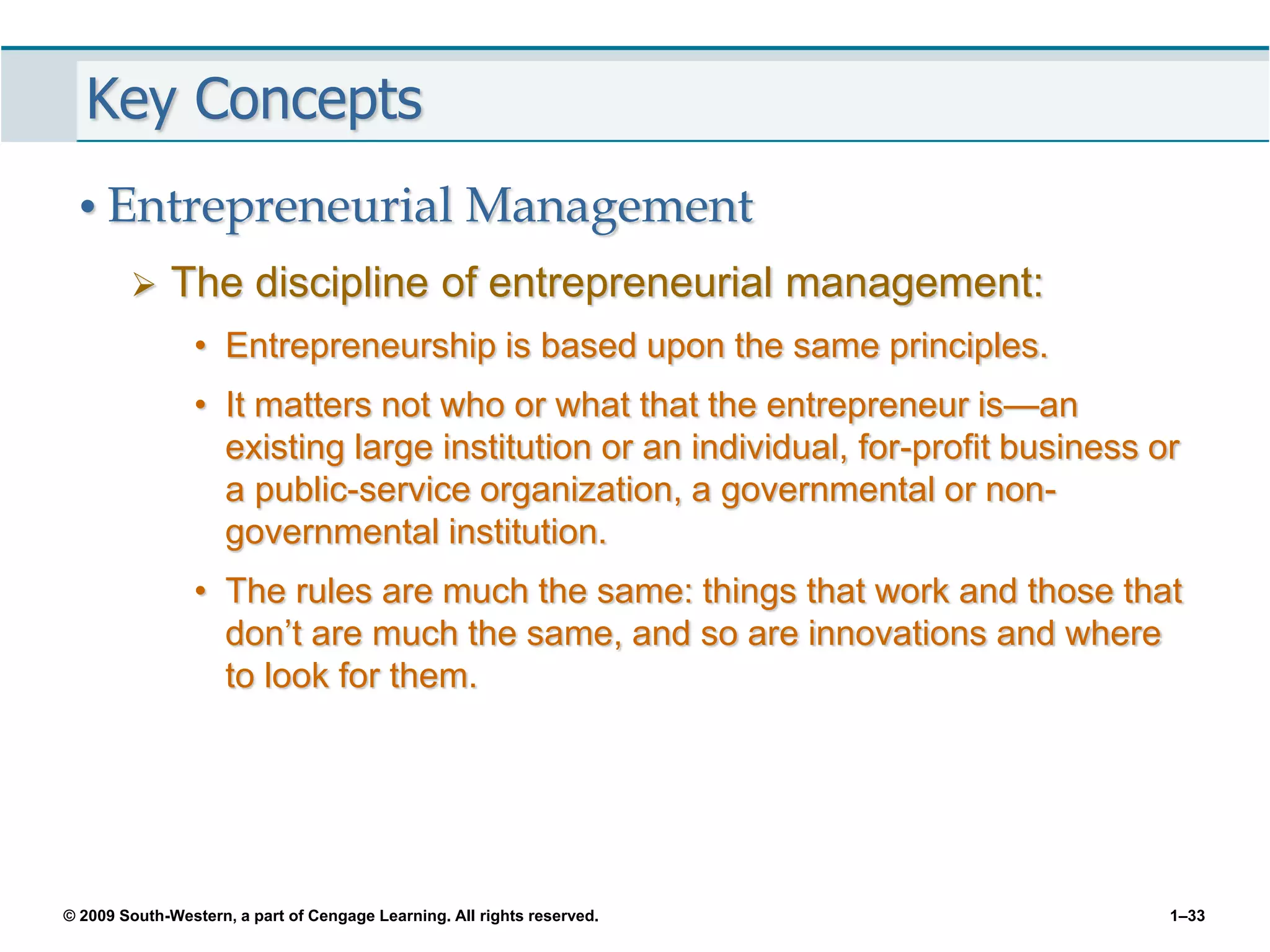 Chapter 1 The Revolutionary Impact of Entrepreneurship | PPT
