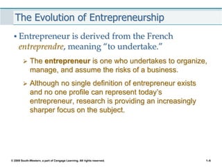 Chapter 1 The Revolutionary Impact of Entrepreneurship | PPT