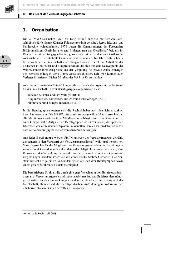 Pfennig Verwertungsgesellschaft BildKunst