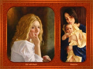 Girl with Peach Madonna 