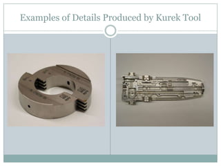Examples of Details Produced by Kurek Tool
 