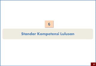 6

Standar Kompetensi Lulusan




                             27
 