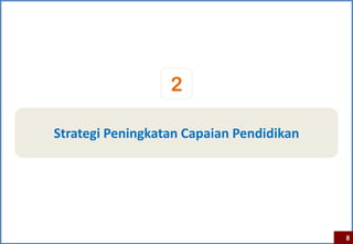 2

Strategi Peningkatan Capaian Pendidikan




                                          8
 