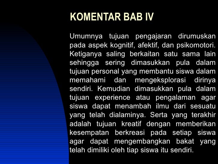 Kurikulum Dan Pengajaran