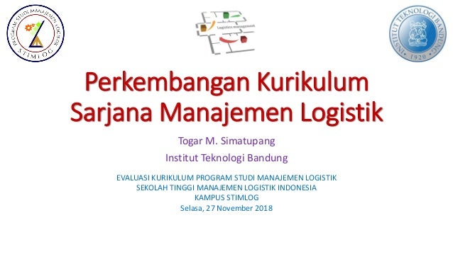 Kurikulum Sarjana Manajemen Logistik