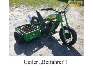Geiler „Beifahrer“! 