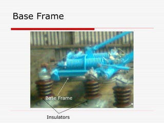 Base Frame
Base Frame
Insulators
 
