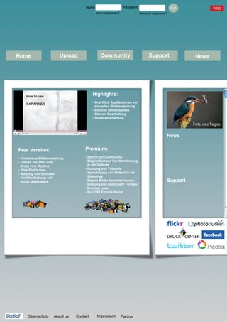 Kursergebnis: Paparazzi Layout