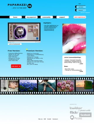 Kursergebnis: Paparazzi Layout