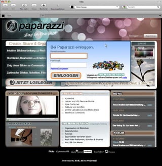 Kursergebnis: Paparazzi Layout