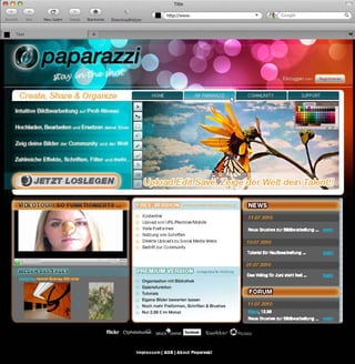 Kursergebnis: Paparazzi Layout