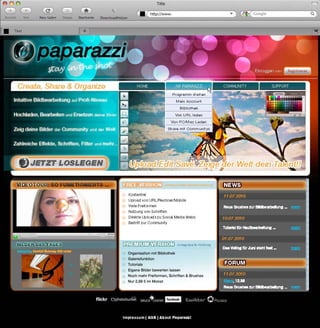 Kursergebnis: Paparazzi Layout