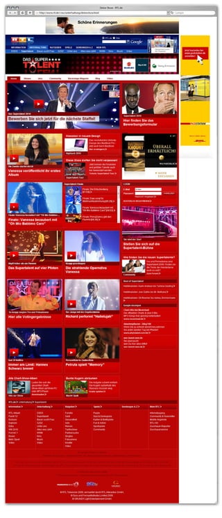 Social Media Strategie Kursergebnis: RTL