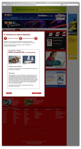 Social Media Strategie Kursergebnis: RTL