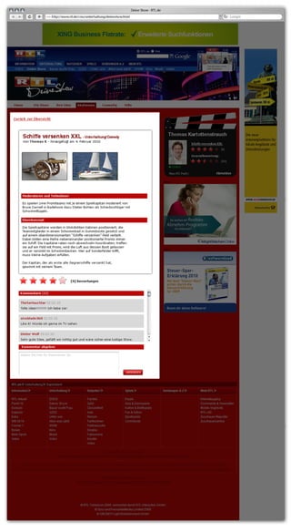 Social Media Strategie Kursergebnis: RTL