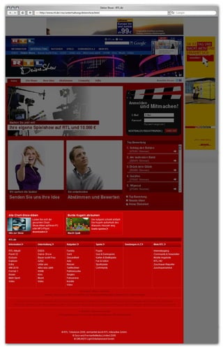 Social Media Strategie Kursergebnis: RTL