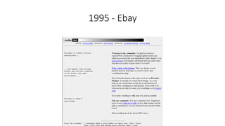 1995 - Ebay
 