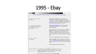 1995 - Ebay
 