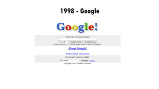 1998 - Google
 