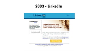 2003 - LinkedIn
 