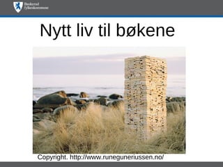 Nytt liv til bøkene




Copyright. http://www.runeguneriussen.no/
 