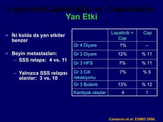 metastatik meme kanserinde sistemik tedavi | PPT