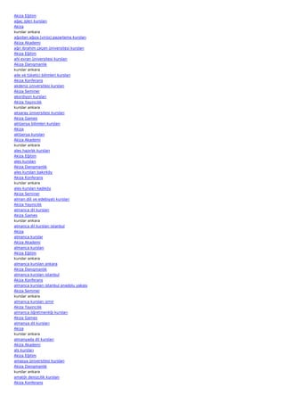 Akiza Eğitim
ağaç işleri kursları
Akiza
kurslar ankara
ağızdan ağıza (virüs) pazarlama kursları
Akiza Akademi
ağri ibrahim çeçen üniversitesi kursları
Akiza Eğitim
ahi evran üniversitesi kursları
Akiza Danışmanlık
kurslar ankara
aile ve tüketici bilimleri kursları
Akiza Konferans
akdeniz üniversitesi kursları
Akiza Seminer
akordiyon kursları
Akiza Yayıncılık
kurslar ankara
aksaray üniversitesi kursları
Akiza Games
aktüerya bilimleri kursları
Akiza
aktüerya kursları
Akiza Akademi
kurslar ankara
ales hazırlık kursları
Akiza Eğitim
ales kursları
Akiza Danışmanlık
ales kursları bakırköy
Akiza Konferans
kurslar ankara
ales kursları kadıköy
Akiza Seminer
alman dili ve edebiyatı kursları
Akiza Yayıncılık
almanca dil kursları
Akiza Games
kurslar ankara
almanca dil kursları istanbul
Akiza
almanca kurslar
Akiza Akademi
almanca kursları
Akiza Eğitim
kurslar ankara
almanca kursları ankara
Akiza Danışmanlık
almanca kursları istanbul
Akiza Konferans
almanca kursları istanbul anadolu yakası
Akiza Seminer
kurslar ankara
almanca kursları izmir
Akiza Yayıncılık
almanca öğretmenliği kursları
Akiza Games
almanya dil kursları
Akiza
kurslar ankara
almanyada dil kursları
Akiza Akademi
als kursları
Akiza Eğitim
amasya üniversitesi kursları
Akiza Danışmanlık
kurslar ankara
amatör denizcilik kursları
Akiza Konferans
 