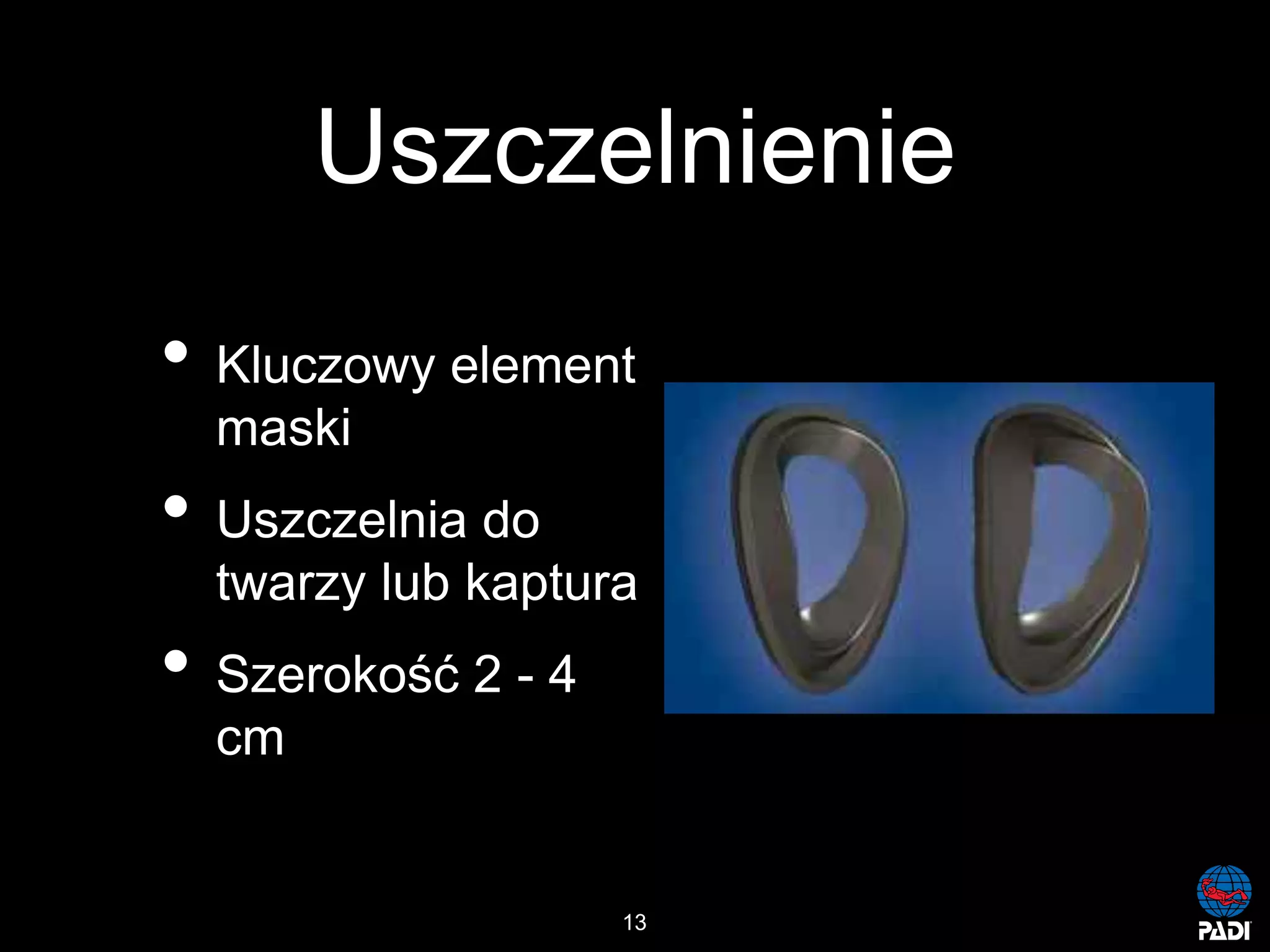 Kurs nurkowy maska pelno twarzowa prezentacja p