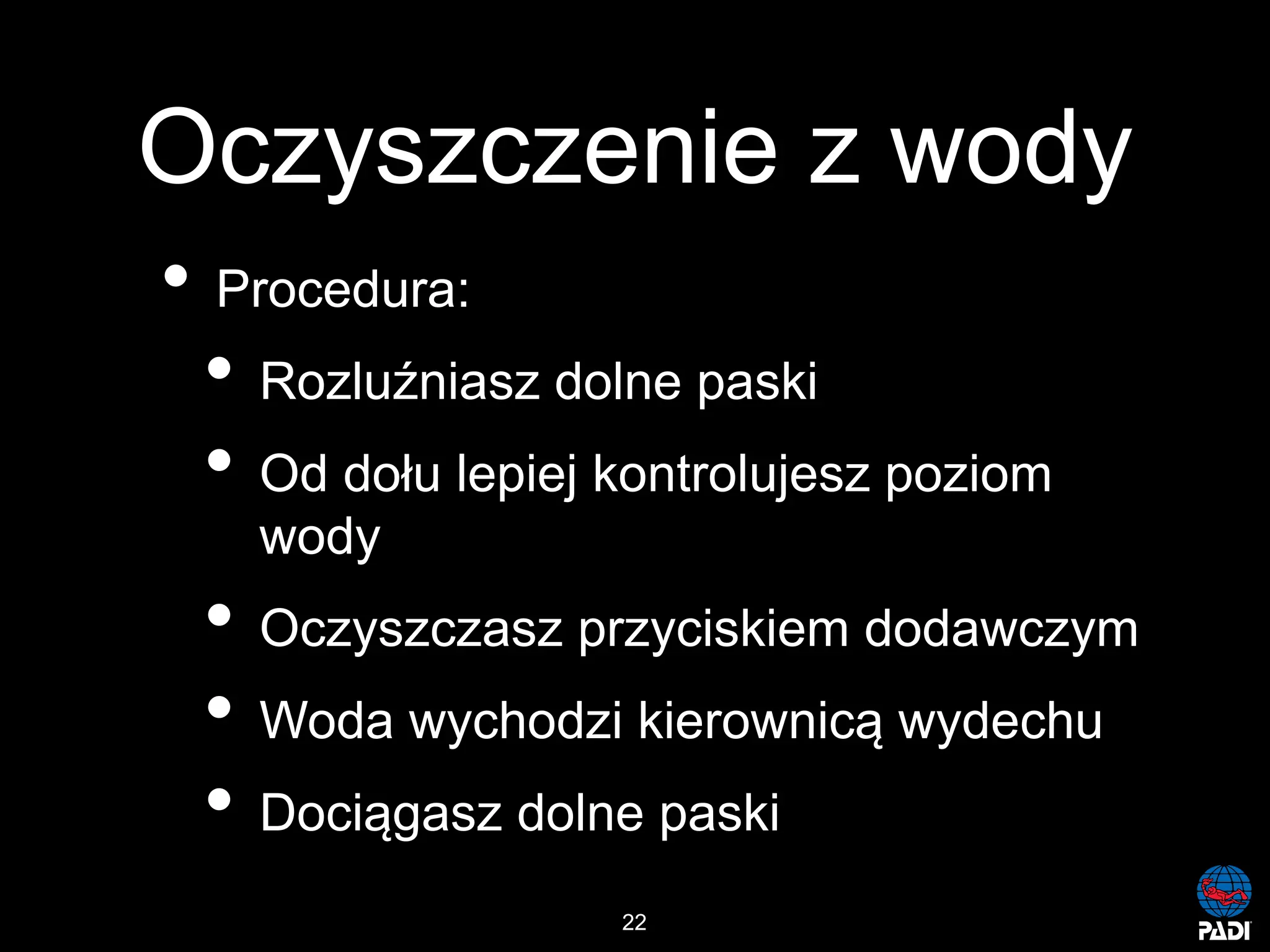Kurs nurkowy maska pelno twarzowa prezentacja p