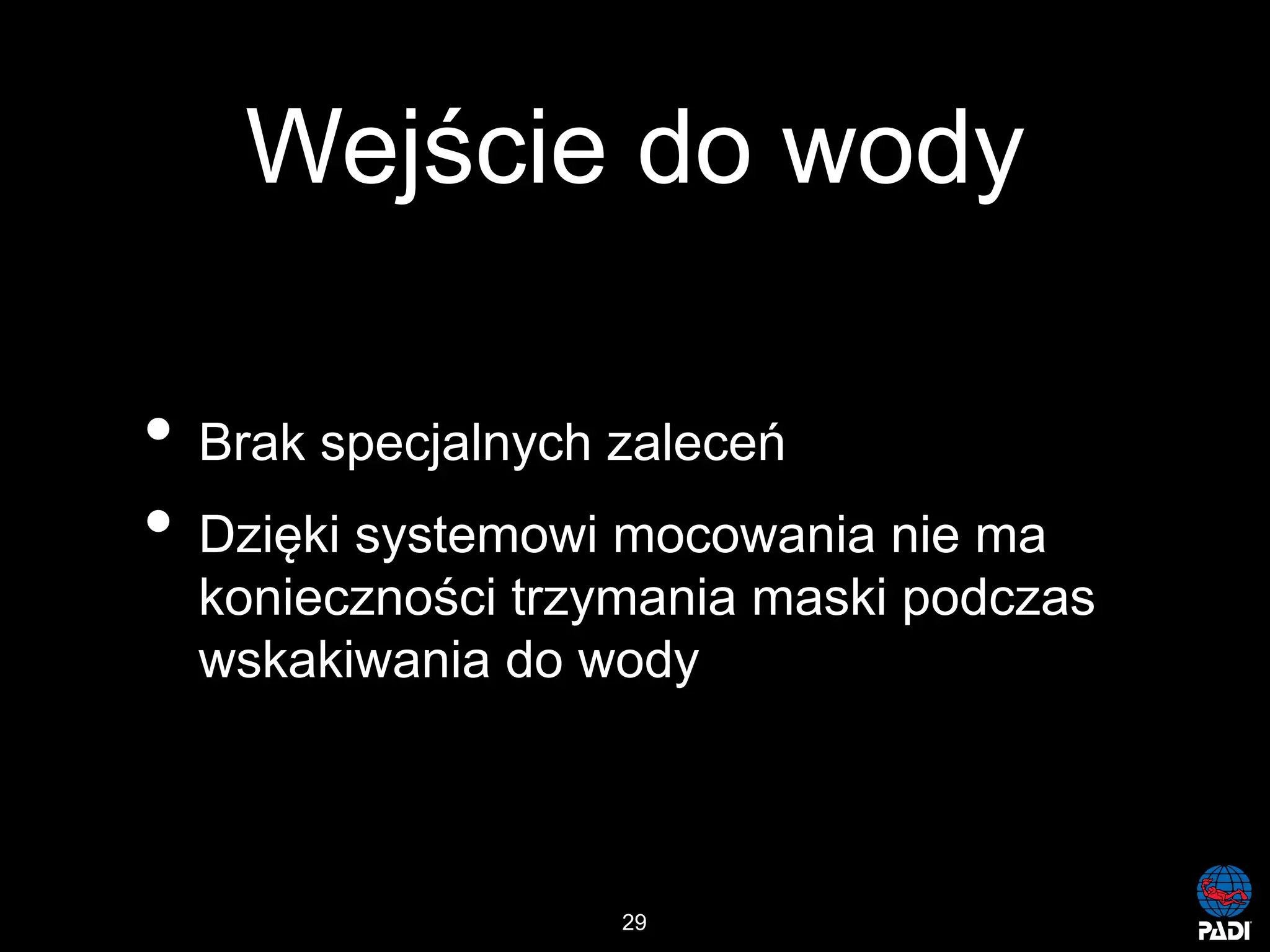 Kurs nurkowy maska pelno twarzowa prezentacja p