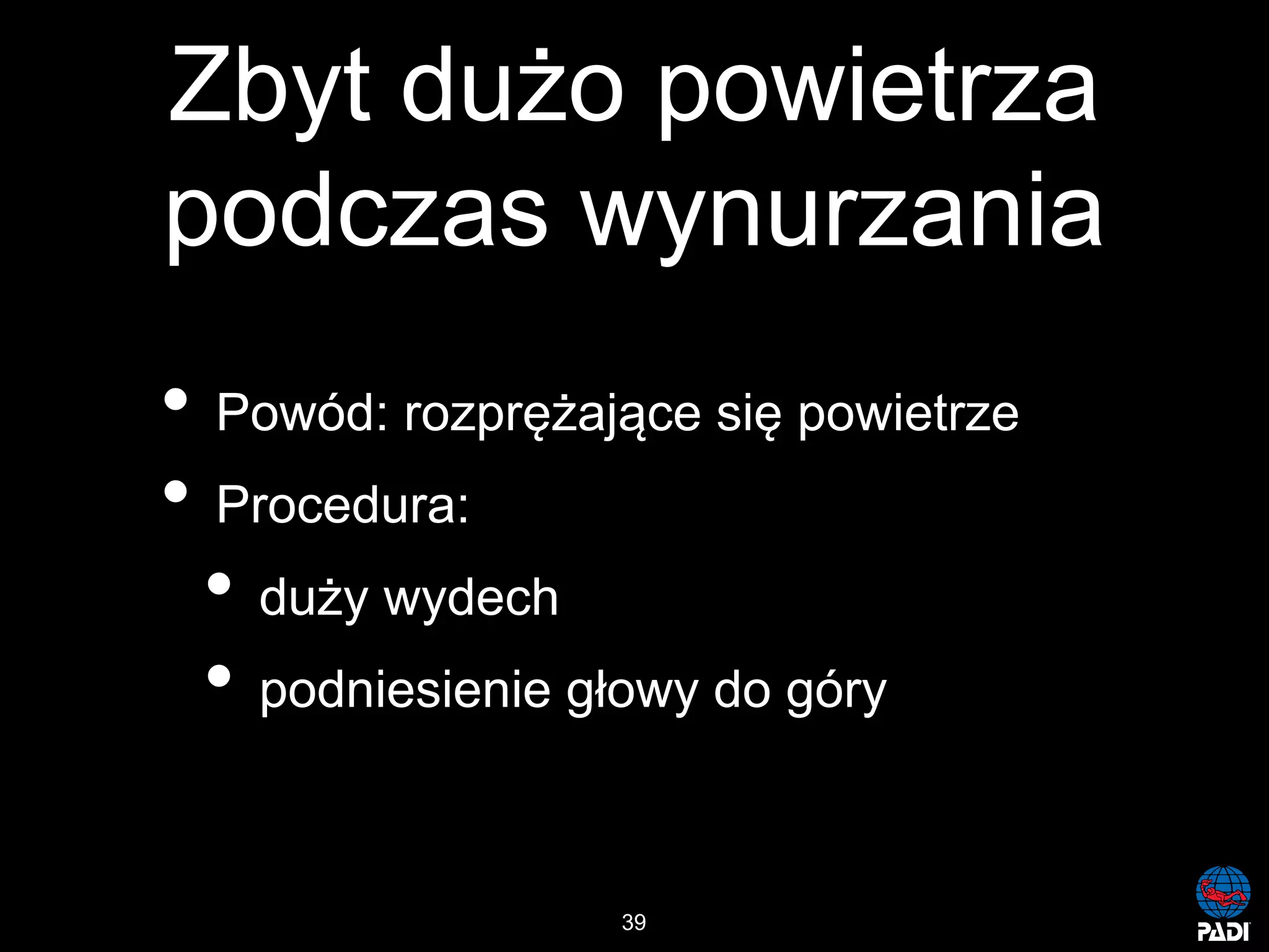 Kurs nurkowy maska pelno twarzowa prezentacja p