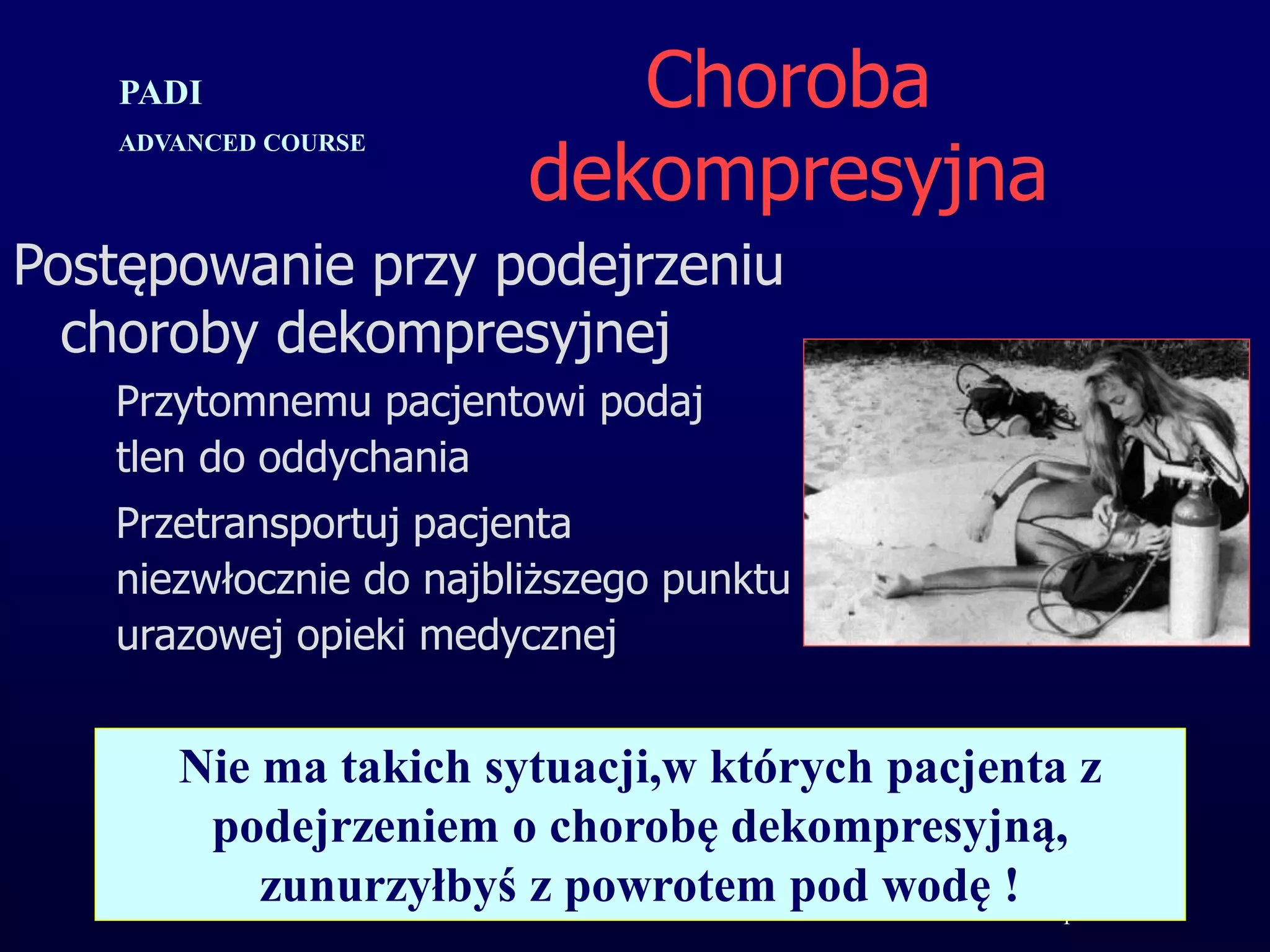 Kurs nurkowy specjalizacja deep prezentacja p.