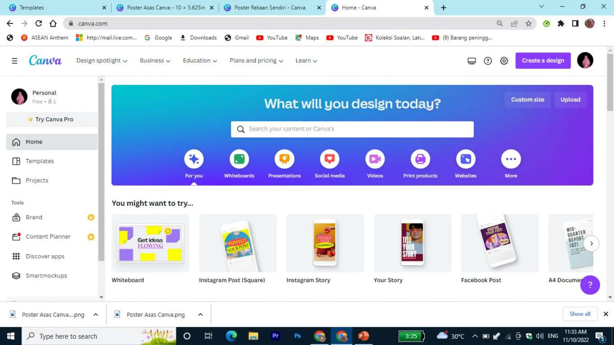 Kursus asas canva pptx
