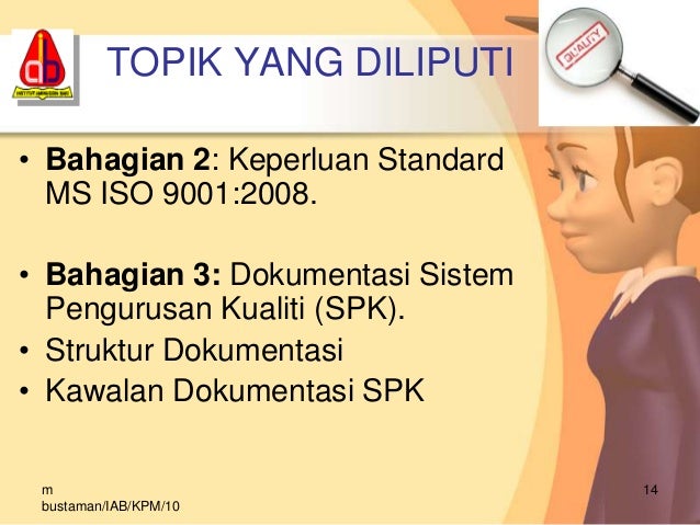 contoh soalan audit iso 9001
